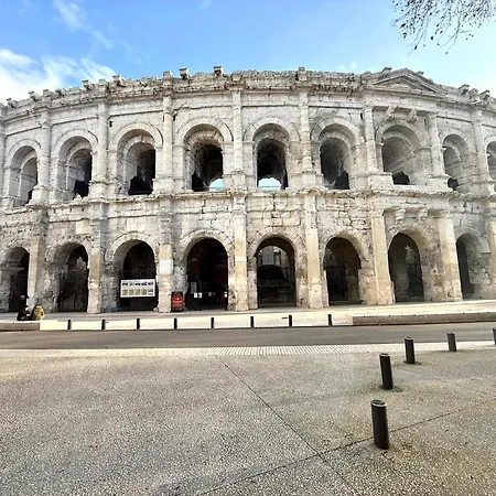 Apartmán T3 Cosy Centre - Parking - Arenes A Pied - Climatise Nîmes